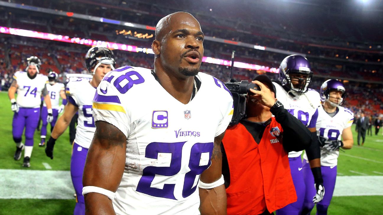 Adrian Peterson Says He Is Ready, but Vikings Are Cautious - The New York  Times