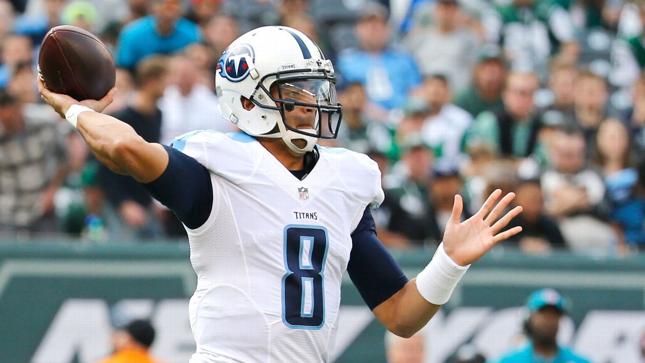 Almost) every Marcus Mariota pass in 2016, charted