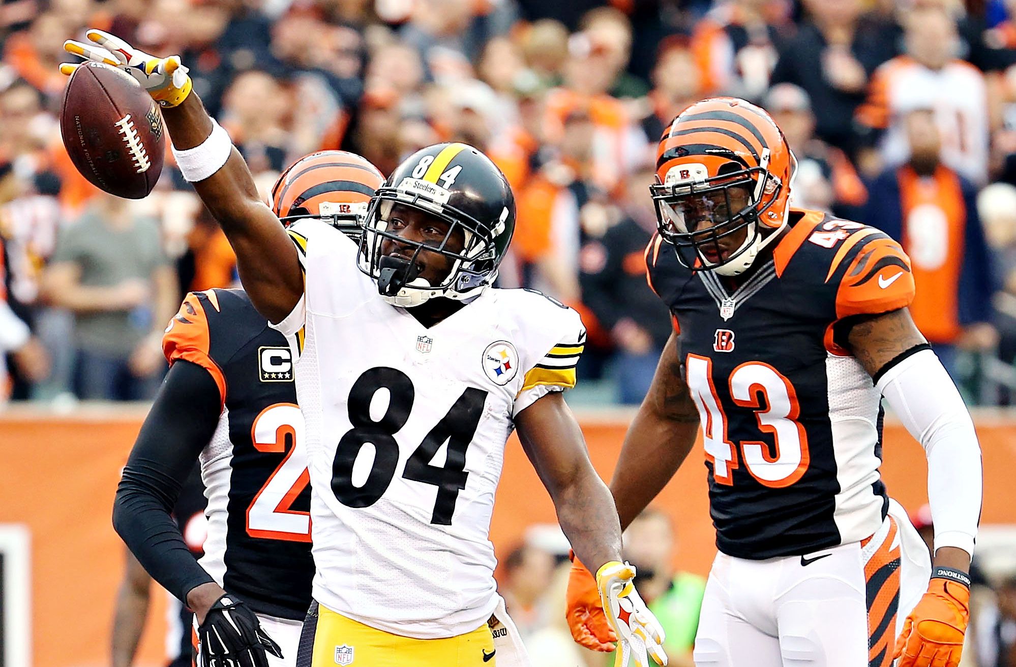 Antonio Brown - Photos: Steelers vs. Bengals - ESPN