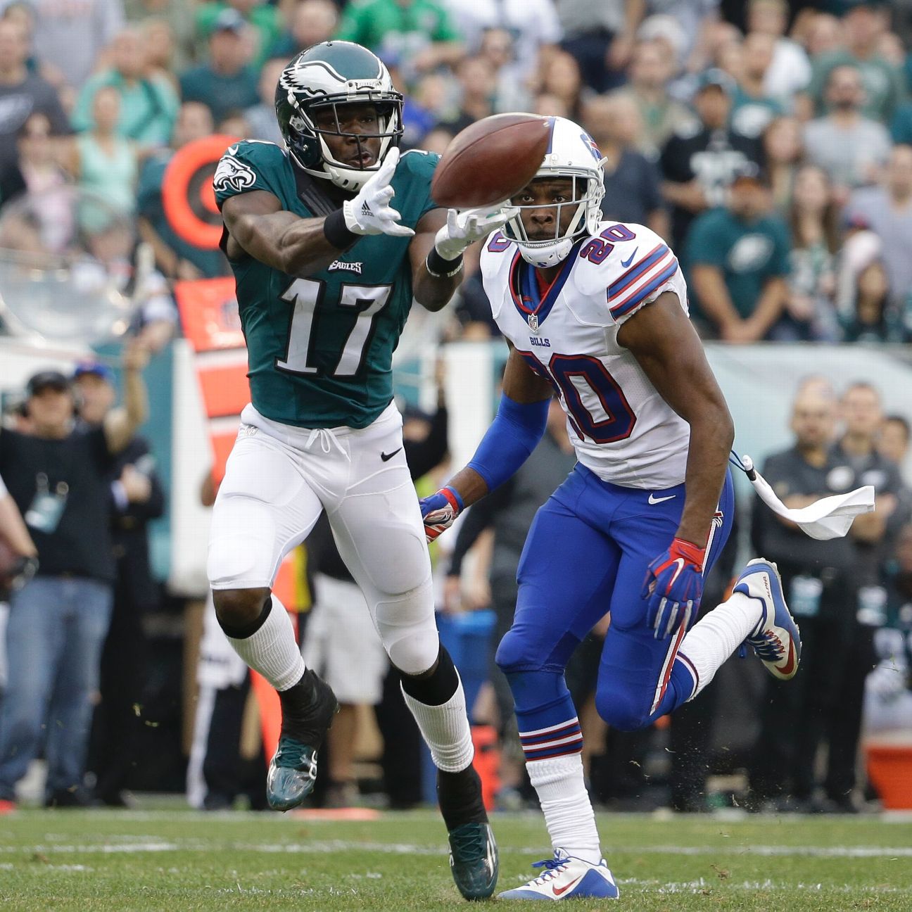 Nelson Agholor Photos Bills vs. Eagles ESPN