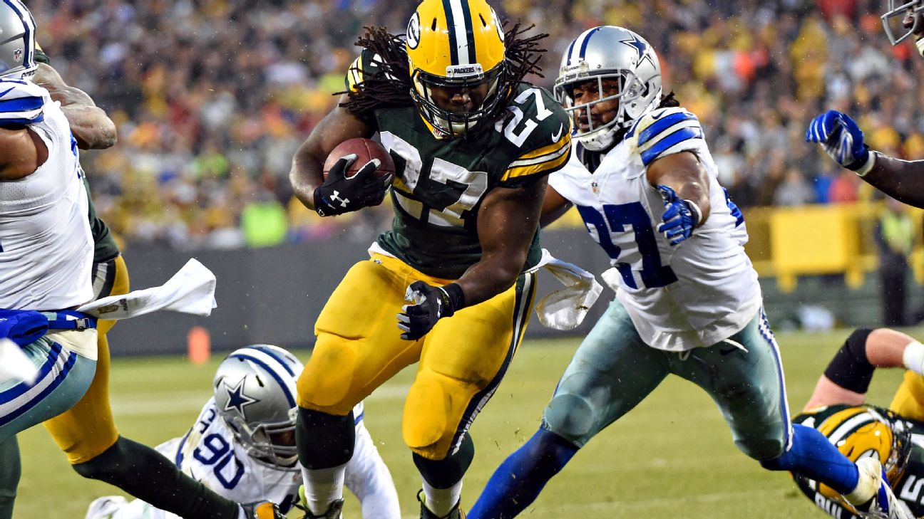 Eddie Lacy placed to IR, leaving the Packers with a grab bag at running  back 