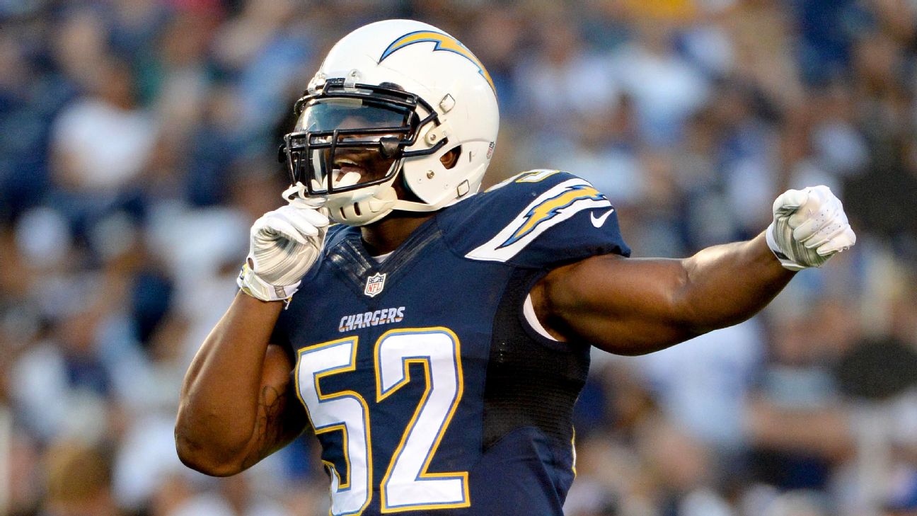 Chargers' Brandon Flowers Ruled Out Against Broncos