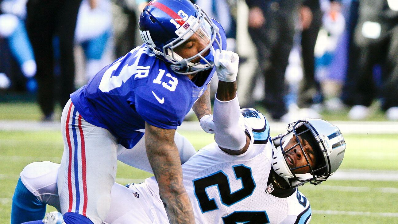 Josh Norman of Carolina Panthers rips Odell Beckham Jr., says New York  Giants receiver 'shouldn't be on the field' - ESPN