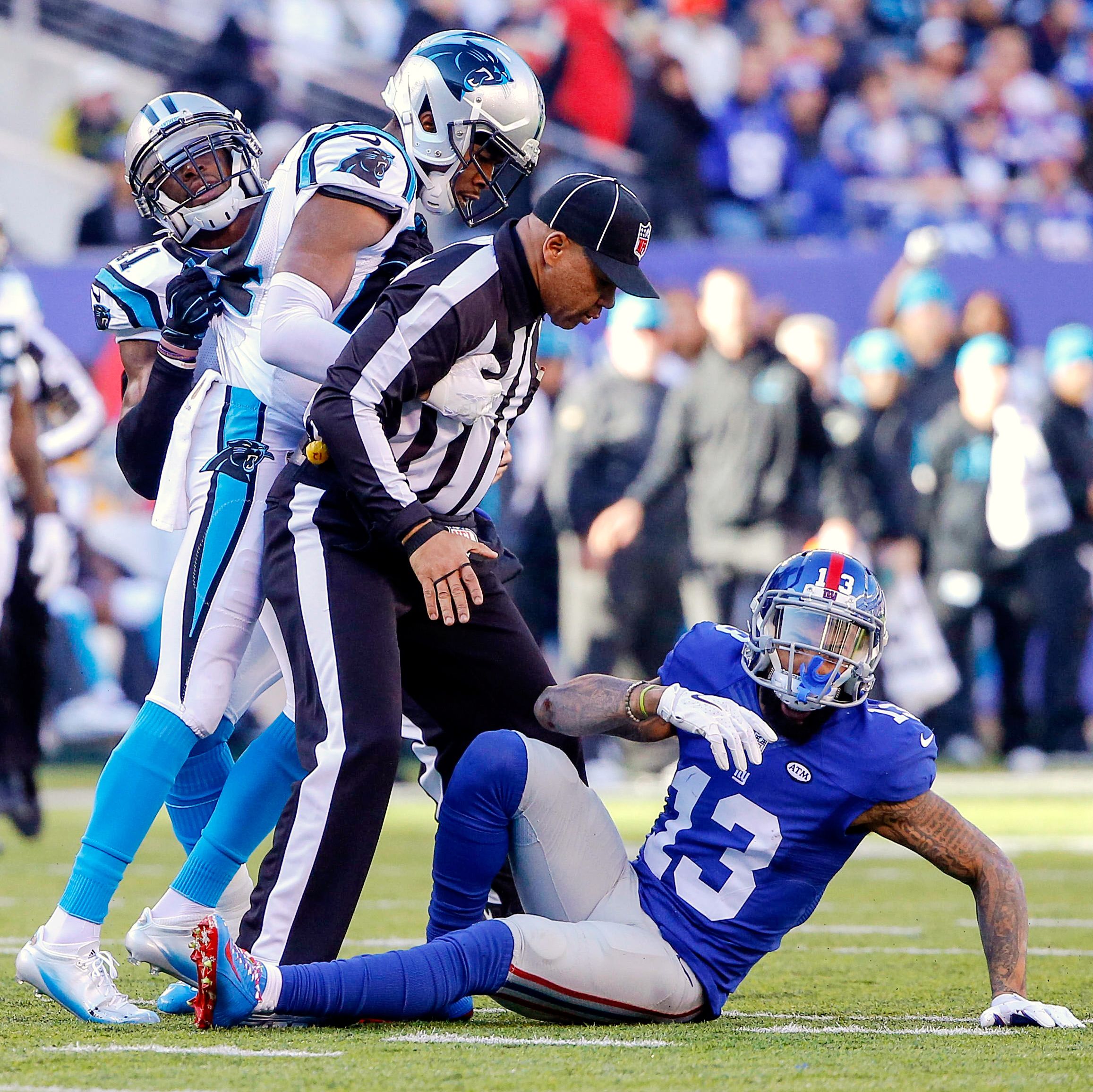 Odell Beckham Jr. And Josh Norman - Photos: Odell Beckham Jr. Vs. Josh ...