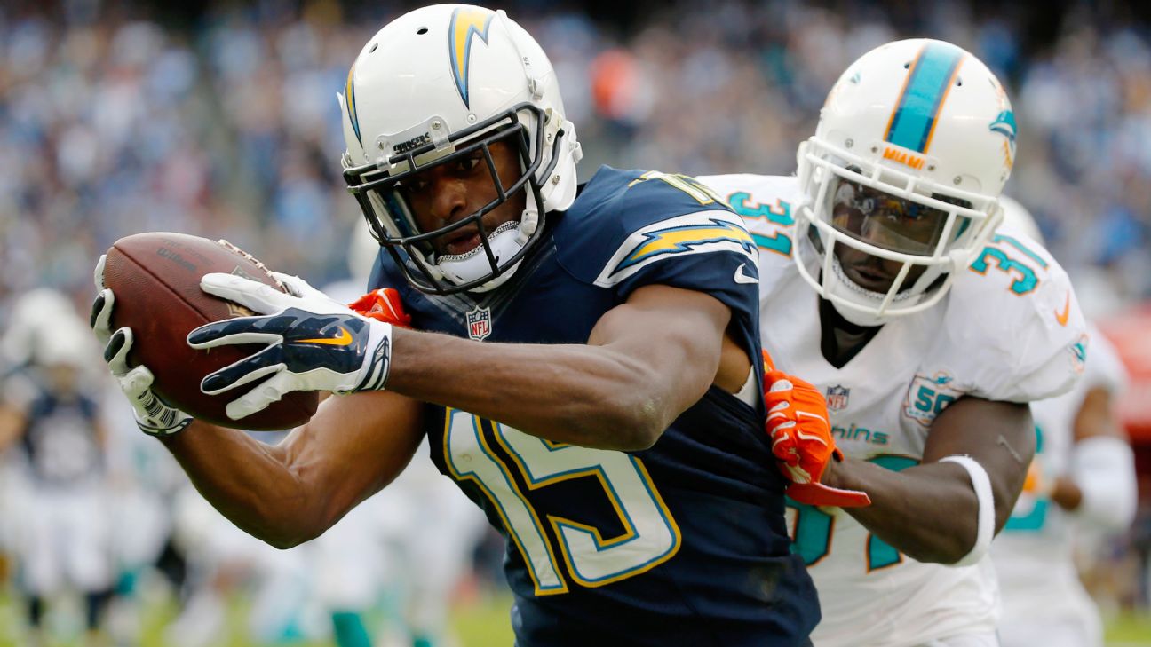 Chargers send wide receiver Inman to Bears