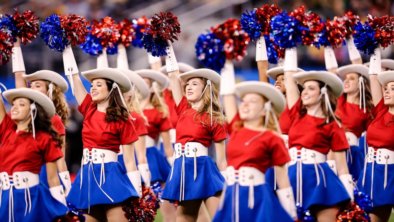 Dallas Cowboys Cheerleaders donate iconic uniforms to the museum's sports  collection