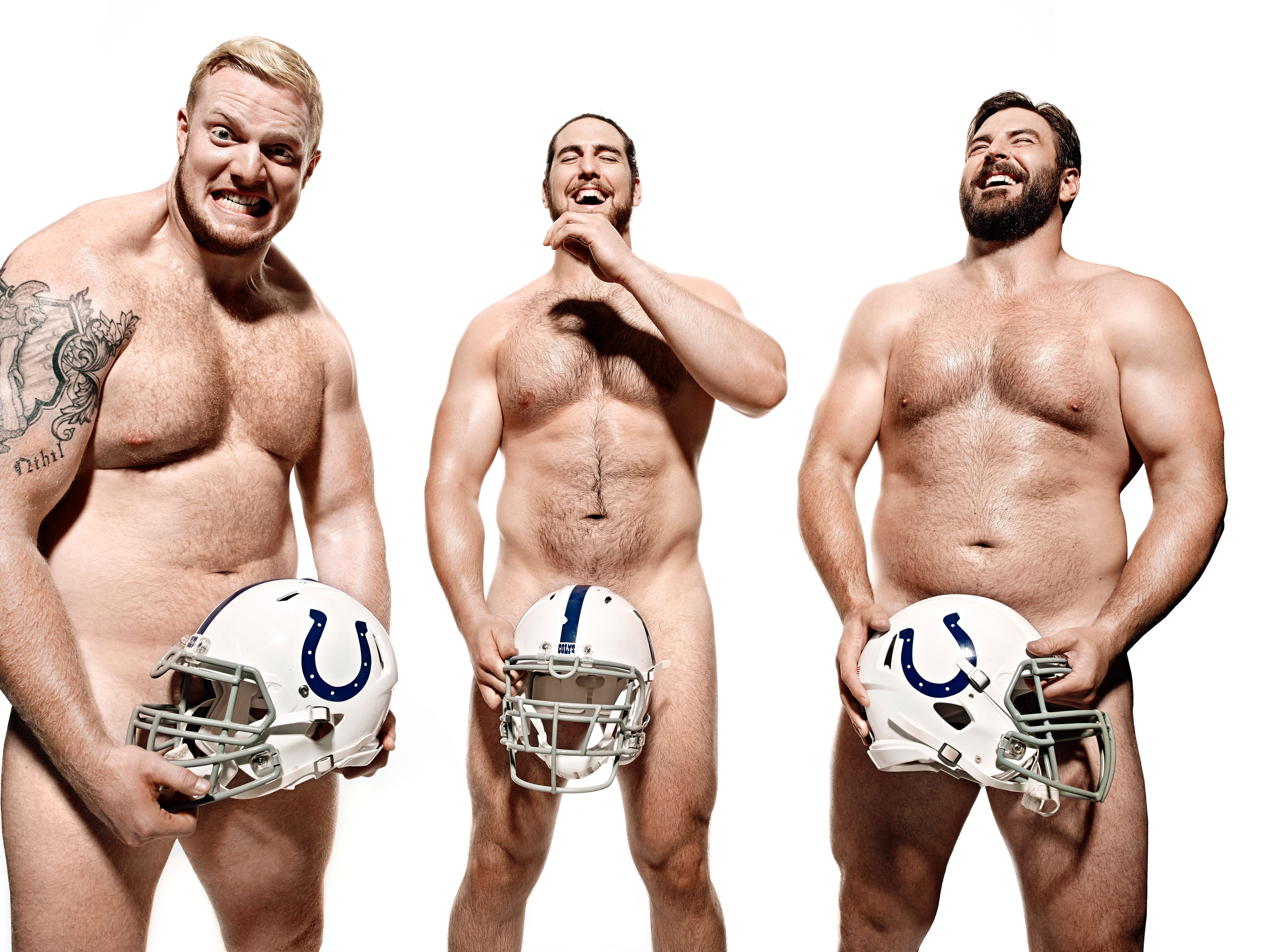 Jack Mewhort Anthony Castonzo And Todd Herremans Strike A Pose Best Espn Photography Of The