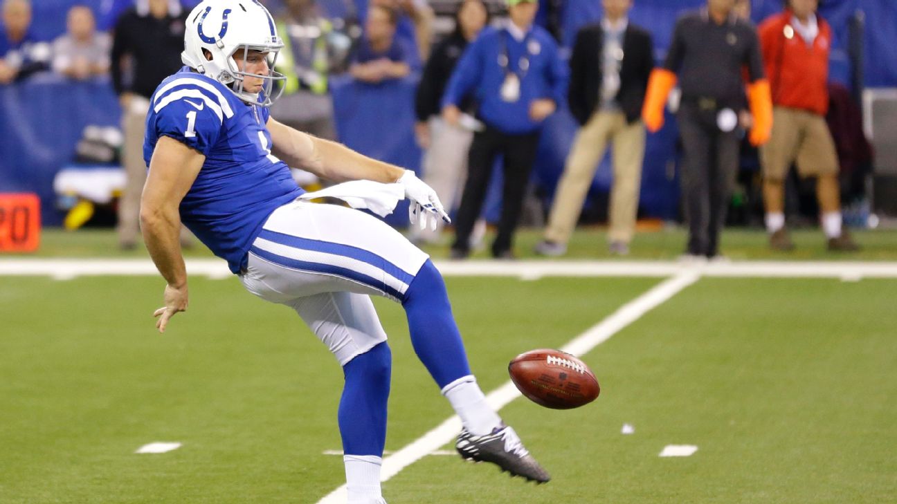 Griff Whalen was never part of Colts' fake punt play in practice