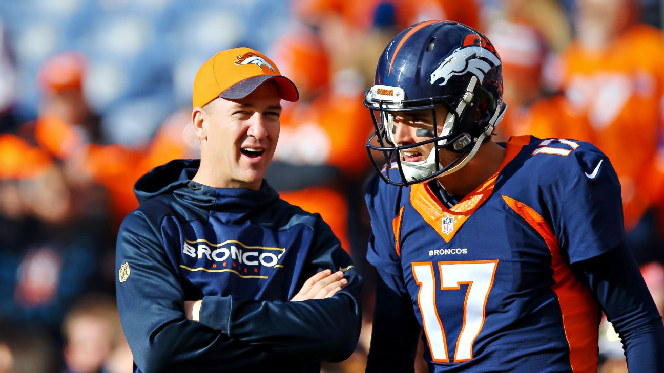 Peyton Manning expected to be active as backup for Denver Broncos on Sunday  - ESPN