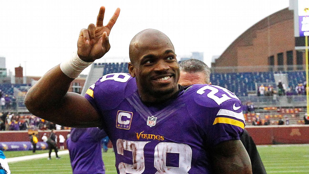 Raiders' goal Sunday: Don't let Vikings' Adrian Peterson run wild