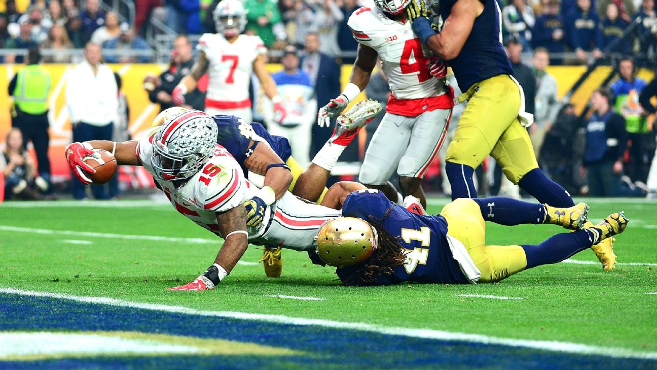 A lot has changed since Ohio State Buckeyes, Notre Dame Fighting Irish last  met in Fiesta Bowl - ESPN