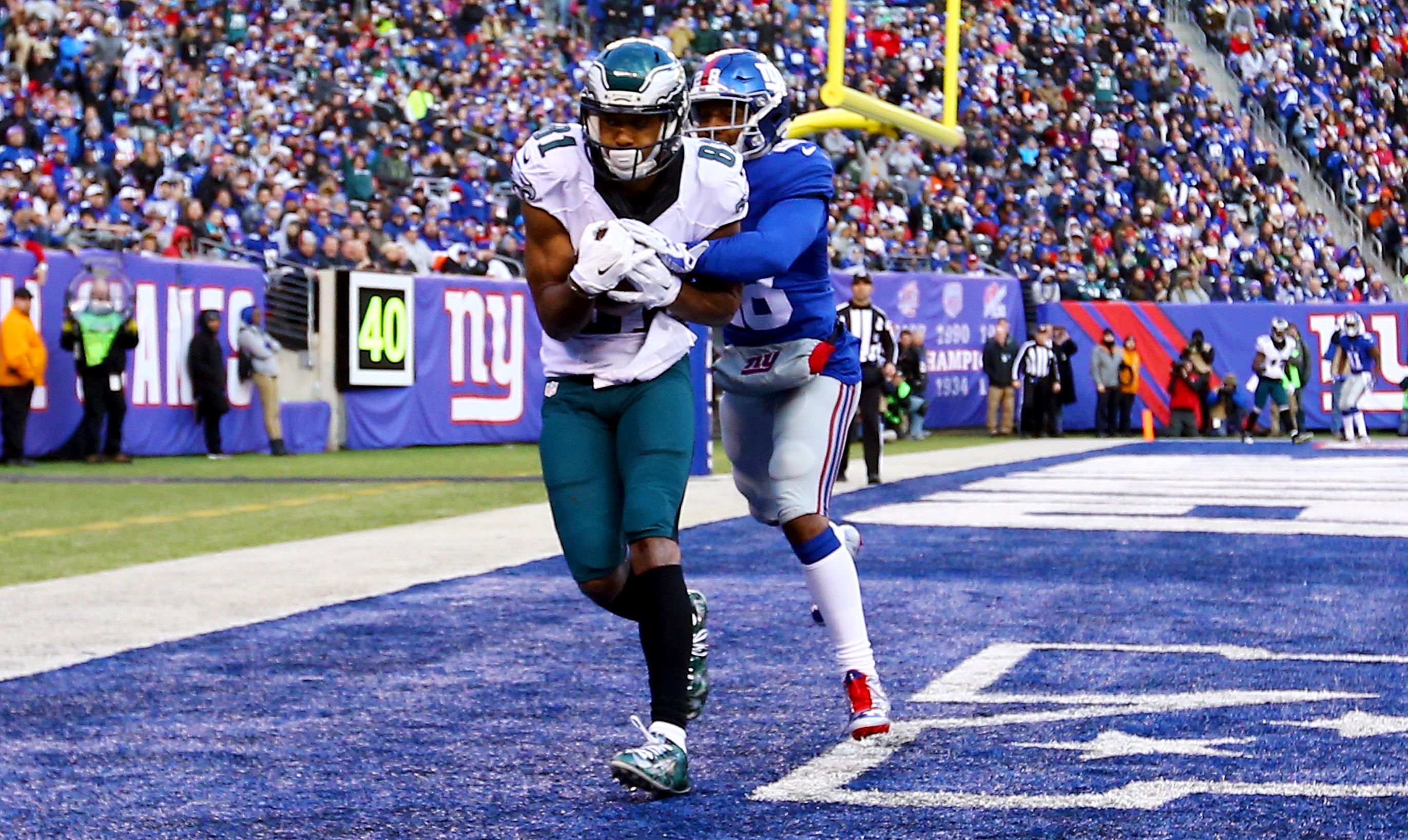 Jordan Matthews Photos Eagles vs. Giants ESPN