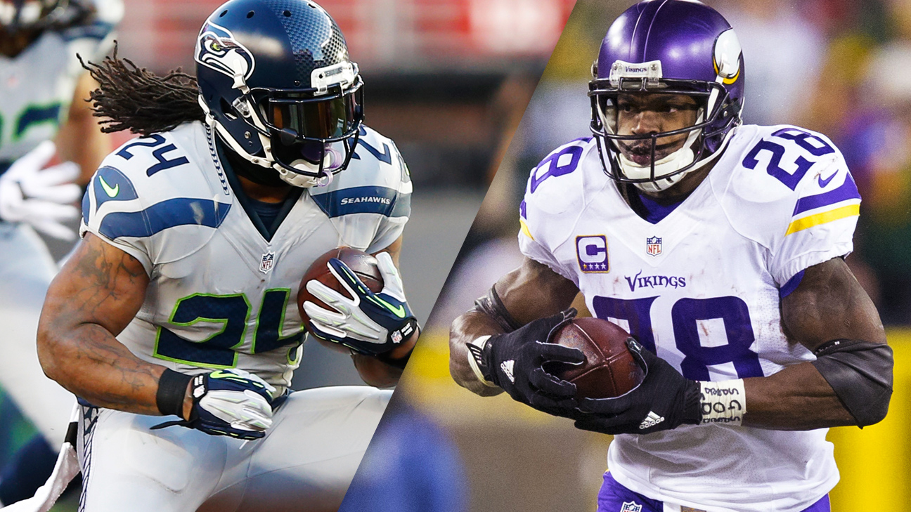 Marshawn Lynch gets nod over Adrian Peterson for Super Bowl rush - ESPN -  NFL Nation- ESPN