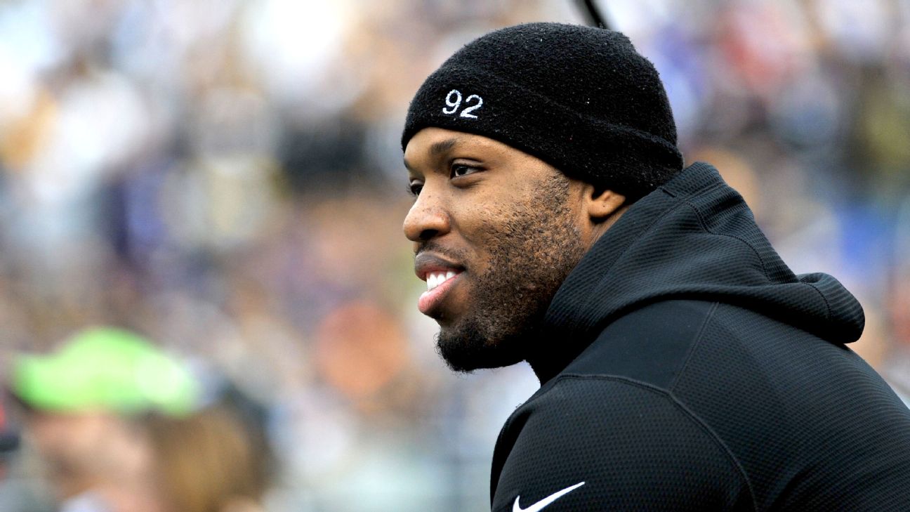 Baltimore Ravens training camp: Linebacker Terrell Suggs on rookie