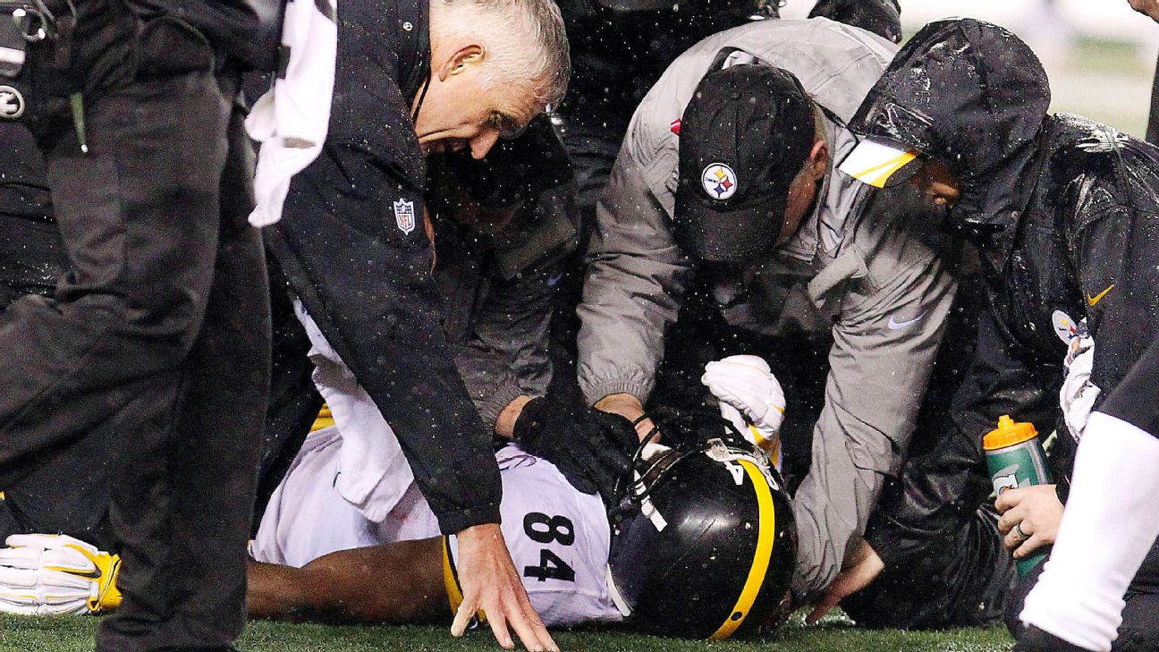 Pittsburgh Steelers' Antonio Brown ruled out for week 16 with calf