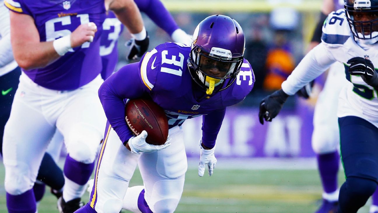 Jerick McKinnon ruled out for Minnesota Vikings vs. Chicago Bears - ESPN -  Minnesota Vikings Blog- ESPN