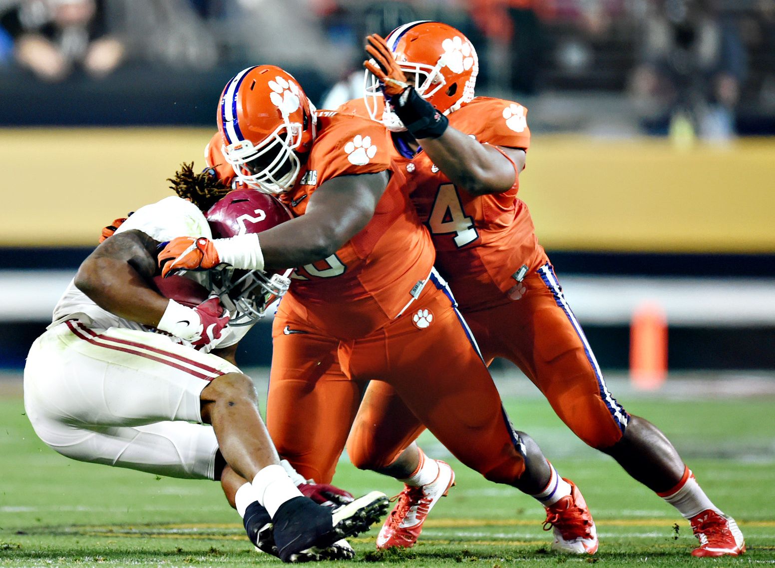 CLEMSON VS ALABAMA 2016 NATIONAL CHAMPIONSHIP visual data 3