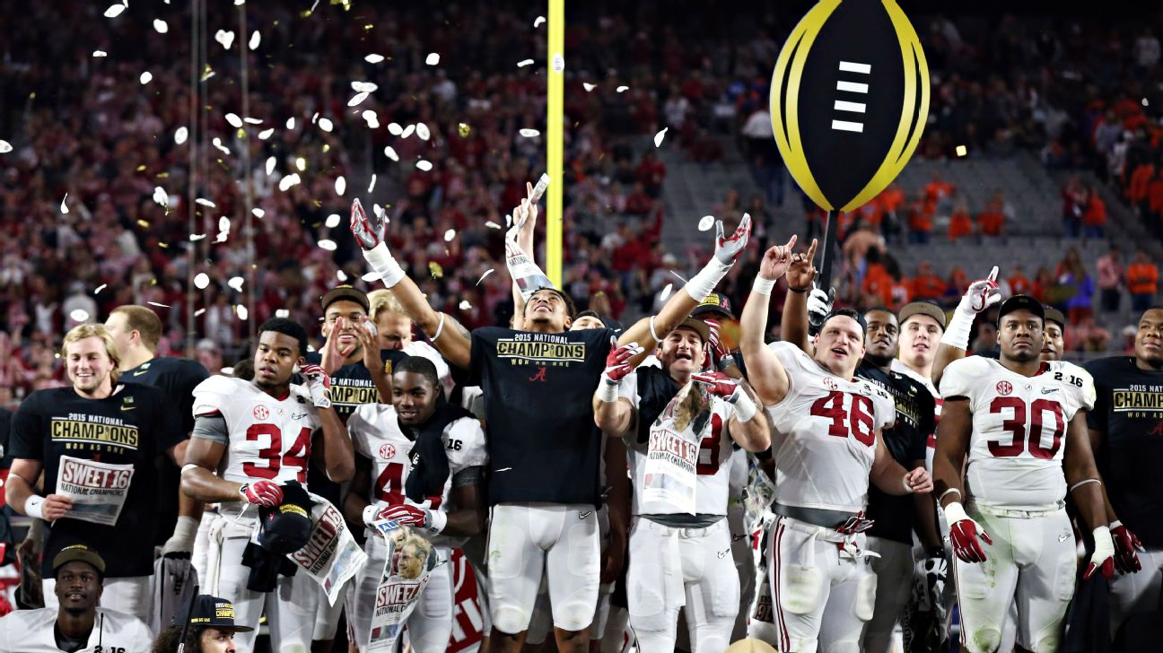 PHOTOS: Alabama Celebrates Winning the National Championship