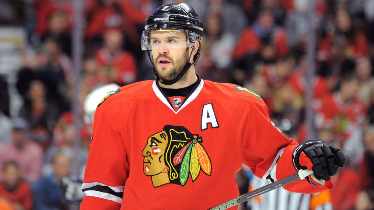 Upset Brent Seabrook scratched for 