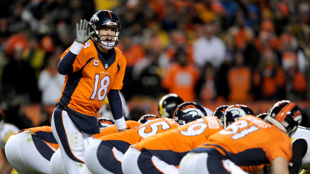 2015 Peyton Manning Game Used, Photo Matched & Signed Super Bowl