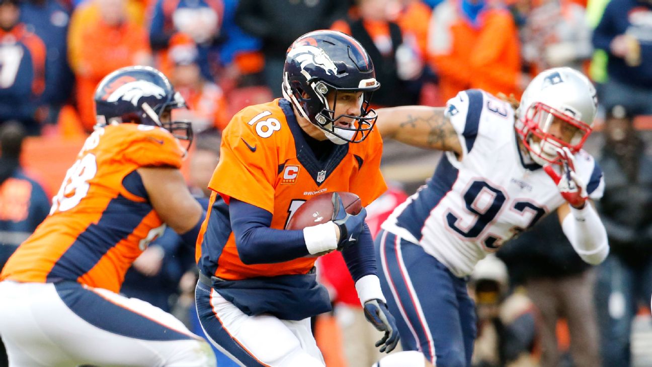 Peyton Manning throws two TDs to down Detroit as Broncos stay perfect, Denver Broncos