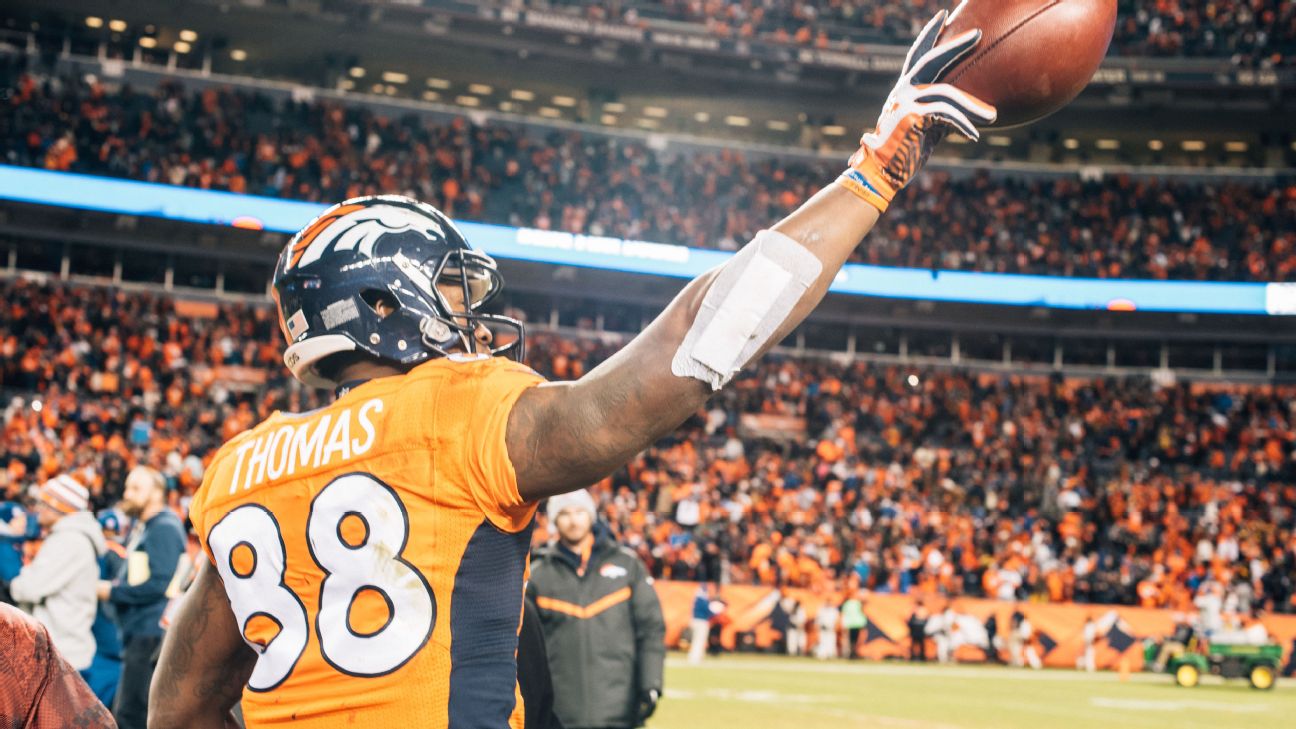 Super Bowl star Demaryius Thomas will have his mum and gran