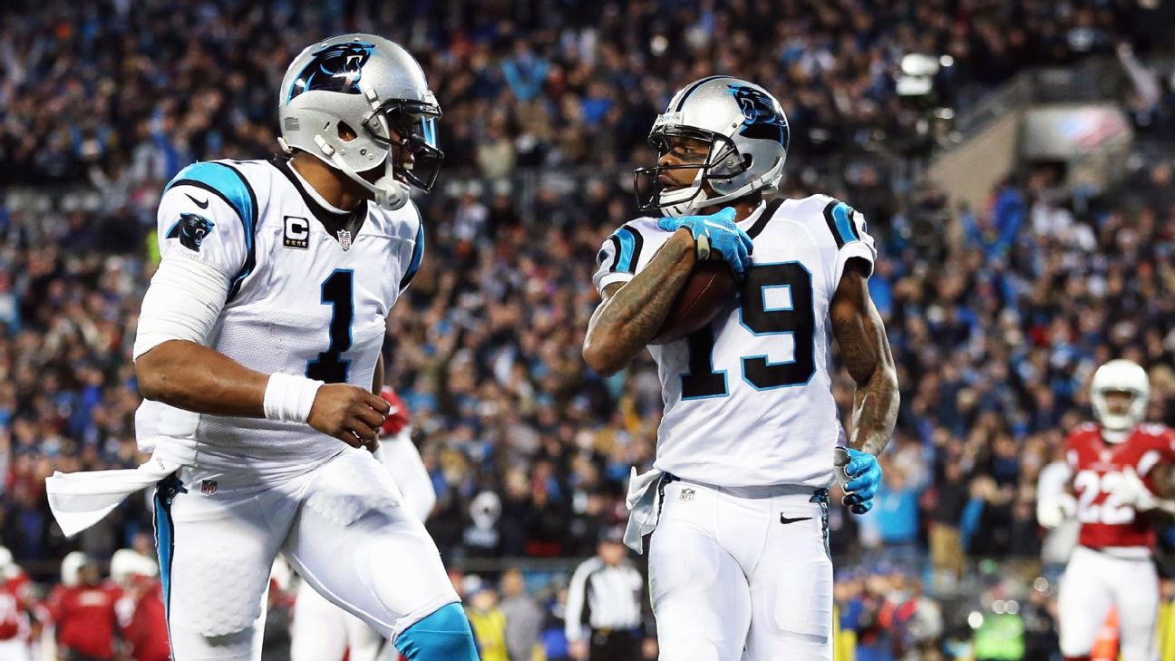 Cam Newton Finds Ted Ginn Jr. for BIG GAIN!, Panthers vs. Broncos