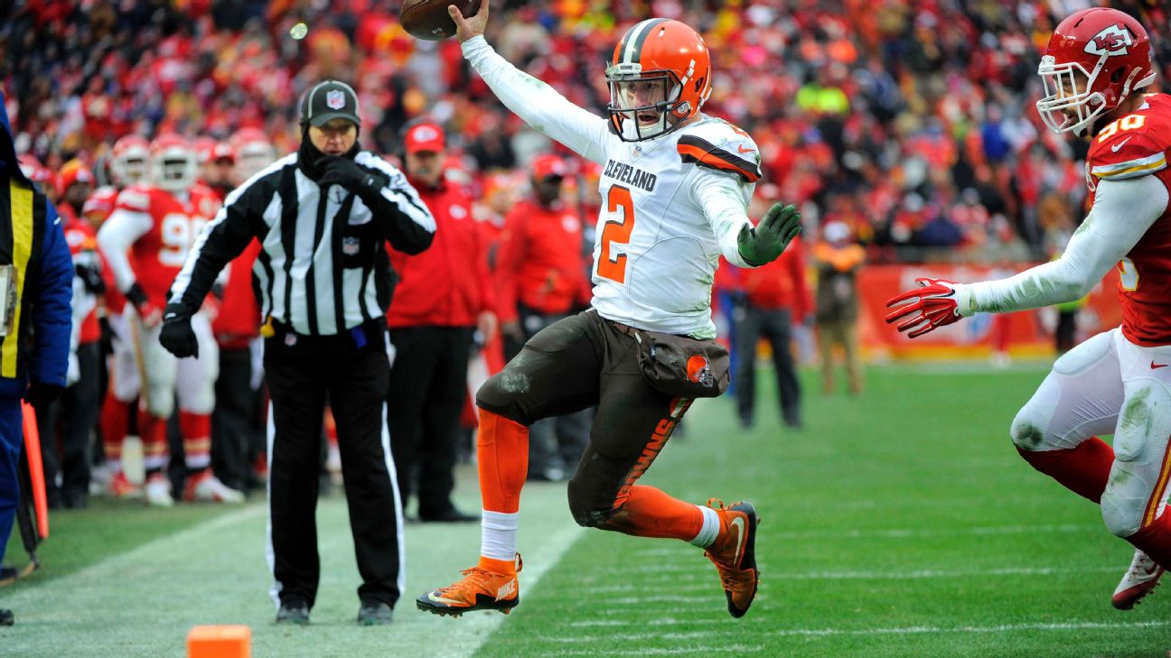 Johnny Manziel of Cleveland Browns leads league in jersey sales - ESPN