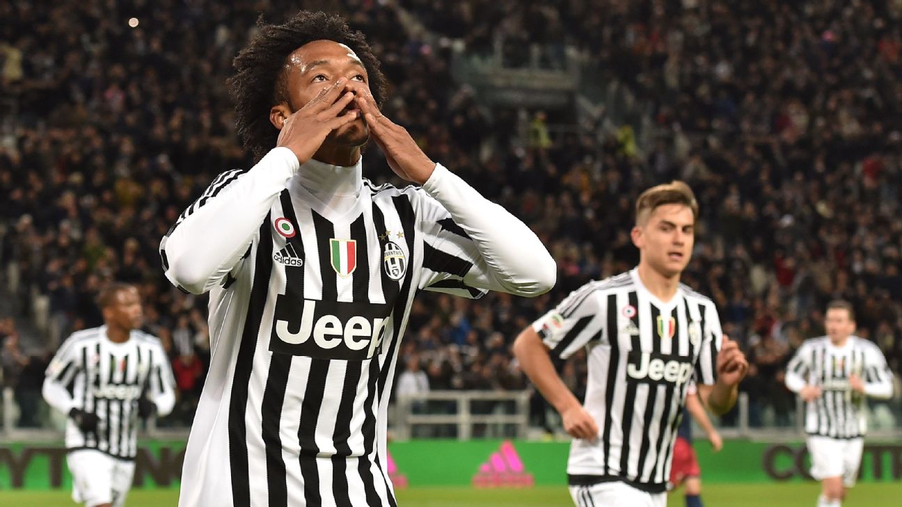 Serie A: Juan Cuadrado's Stoppage-time Goal Helps Juventus Beat Fiorentina  1-0