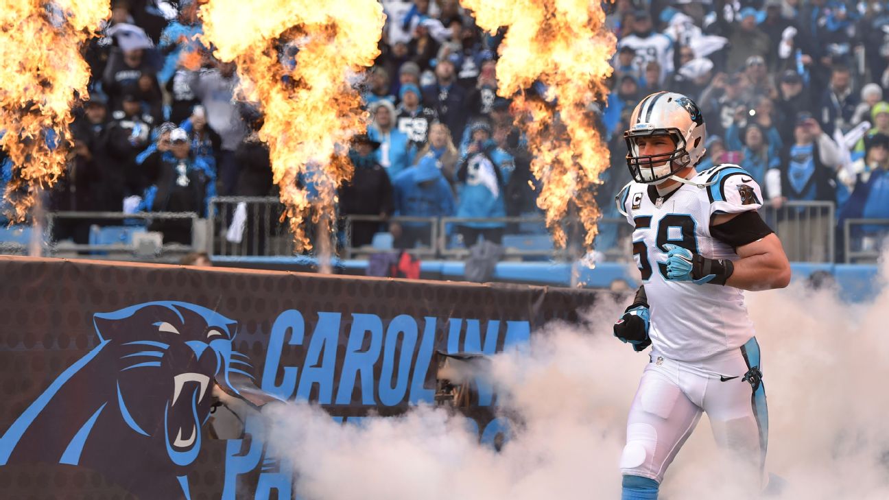 Panthers' Luke Kuechly doesn't look for the spotlight -- it finds