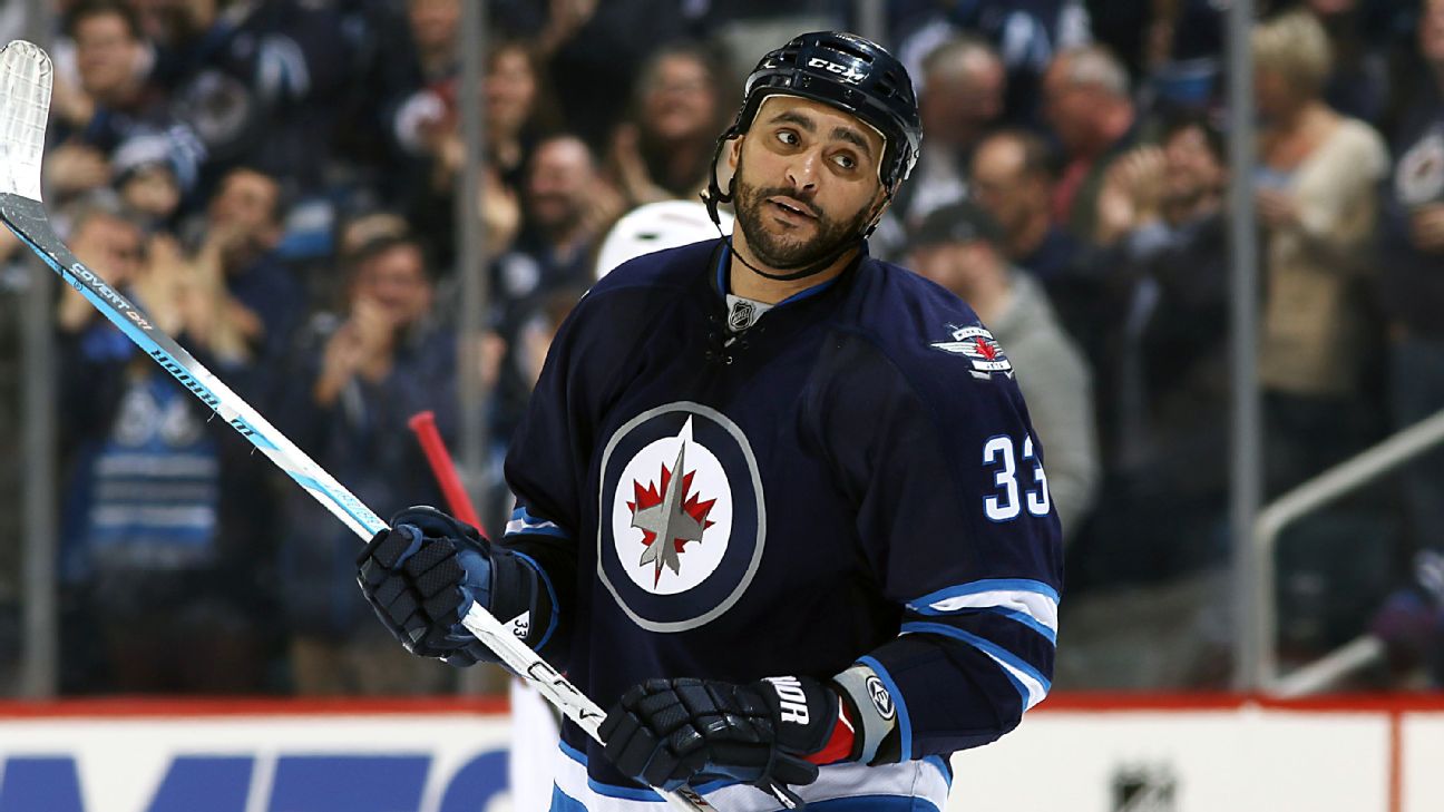 Jets aren't looking to trade Dustin Byfuglien, who still hasn't been  charged with BWI - NBC Sports