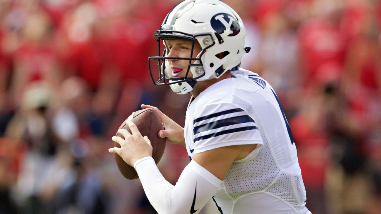 BYU names Taysom Hill starting QB for opener against Arizona