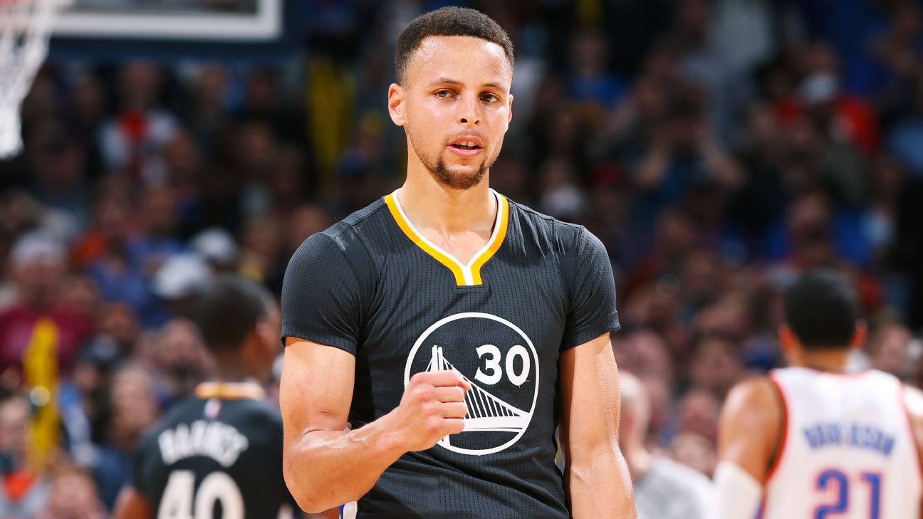 Stephen Curry listed as questionable vs. Bucks