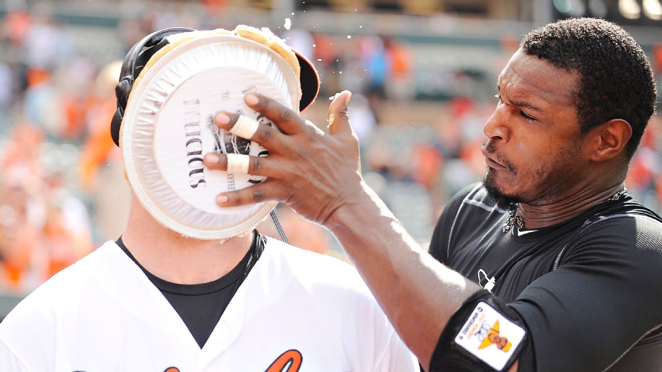 Baltimore Orioles ban postgame pie celebrations - ESPN