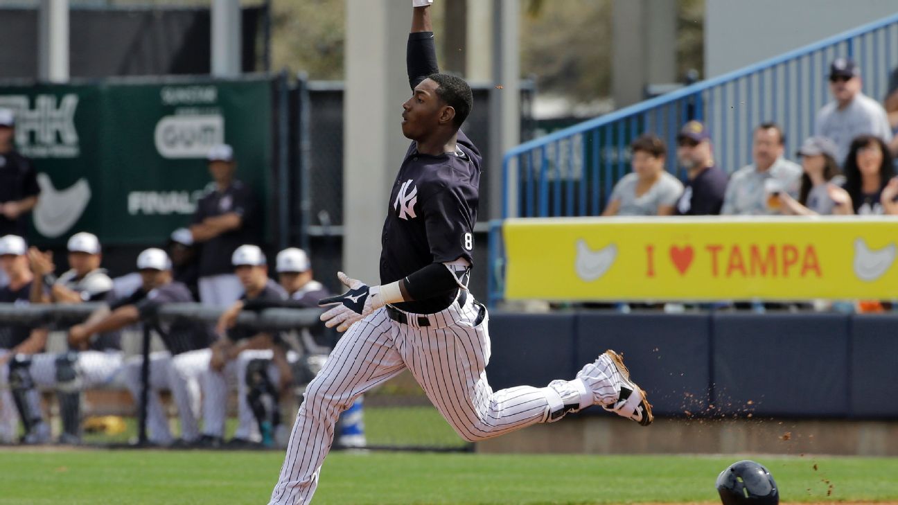 Yankees get glimpse of future as Jorge Mateo, Aaron Judge belt