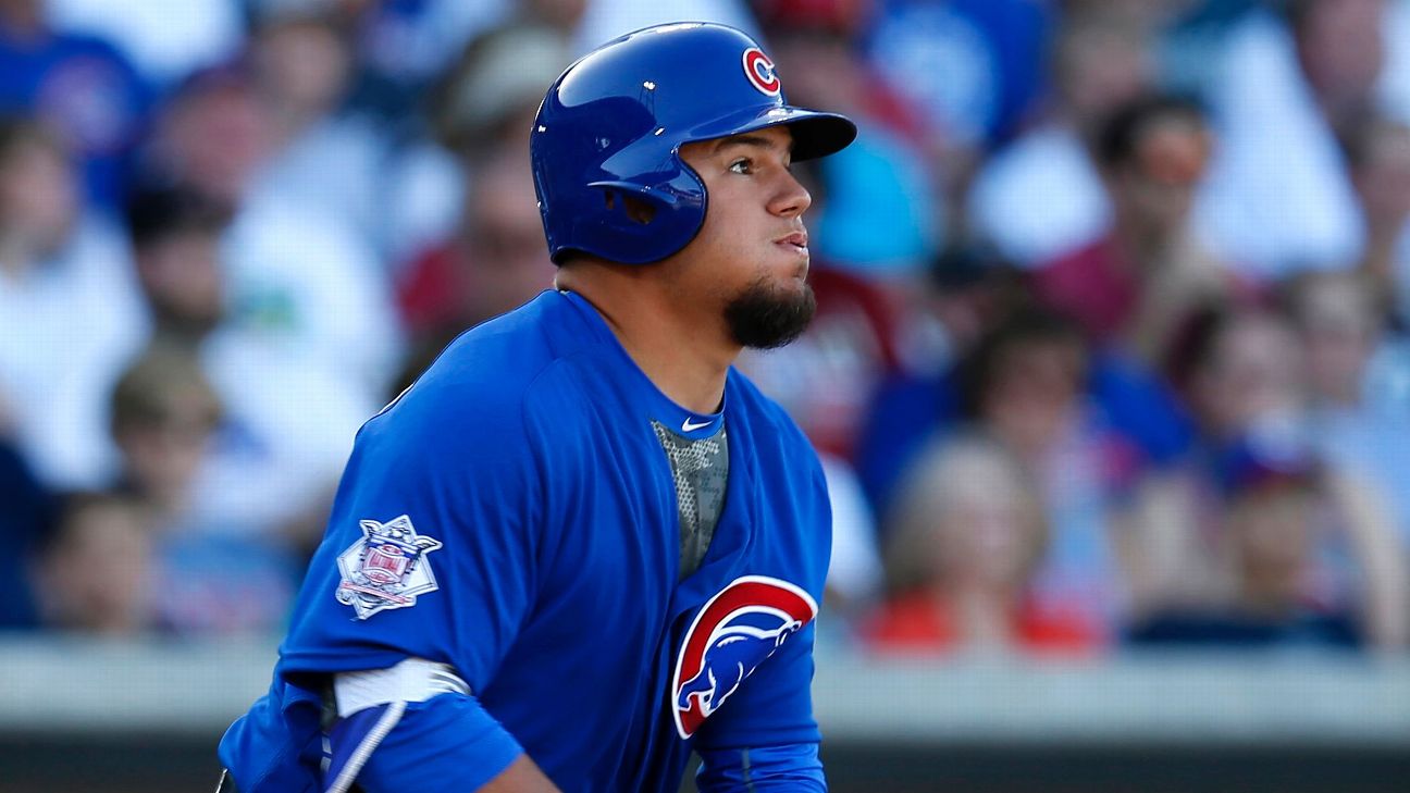 Schwarber on Cubs' World Series roster; starting at DH