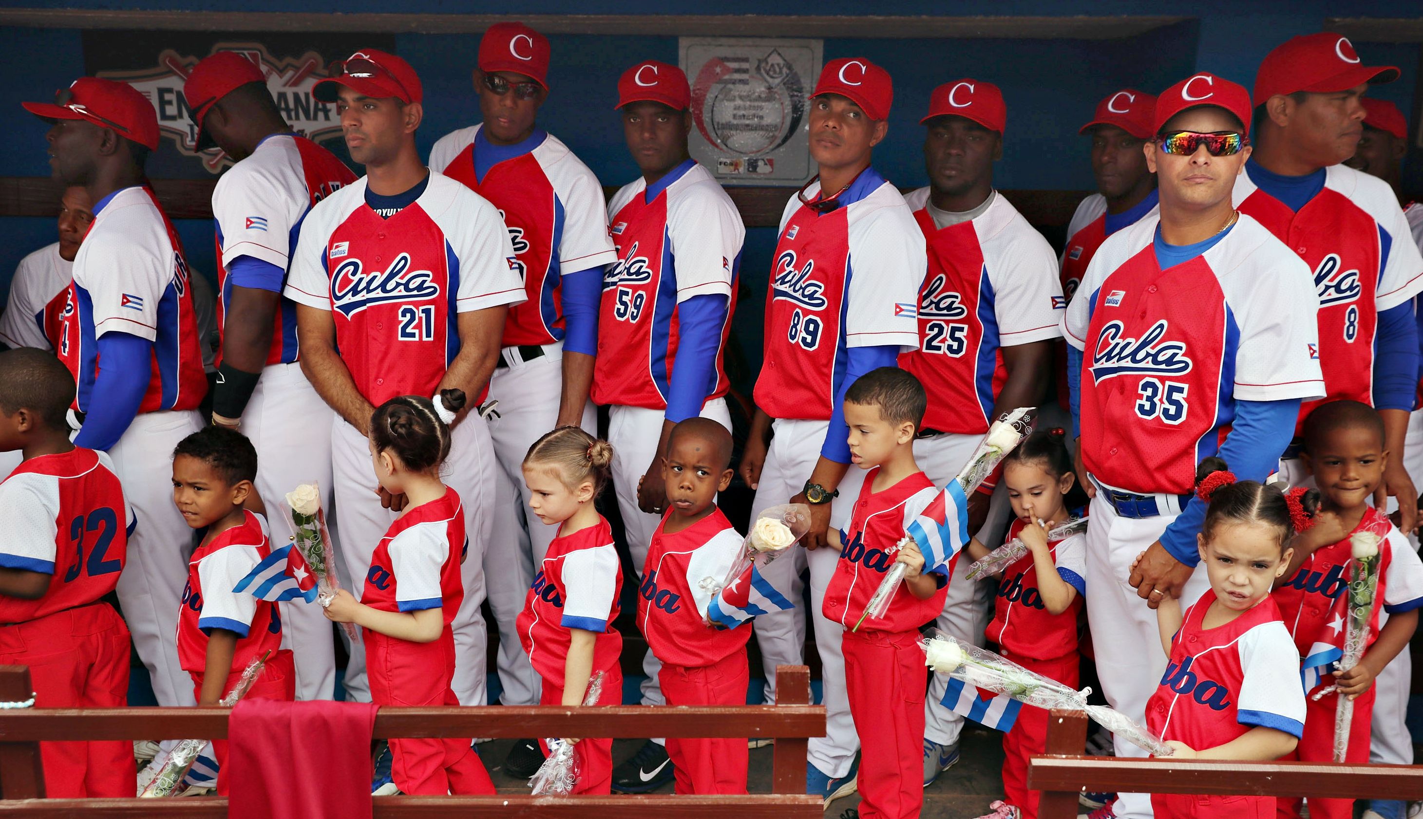 Cuban National Baseball Team Photos The Rays play the Cuban national