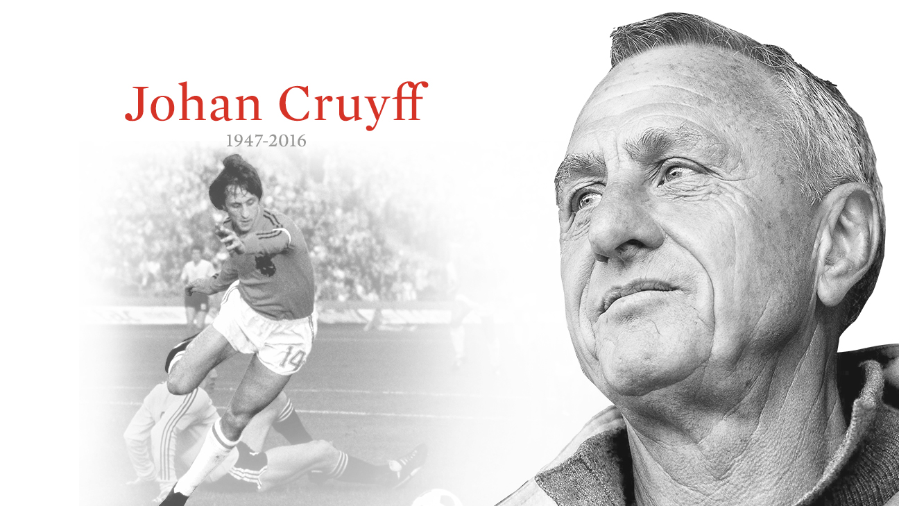 Johan Cruyff's legacy, five years after his death: How he shaped Ajax,  Barcelona, world soccer - ESPN