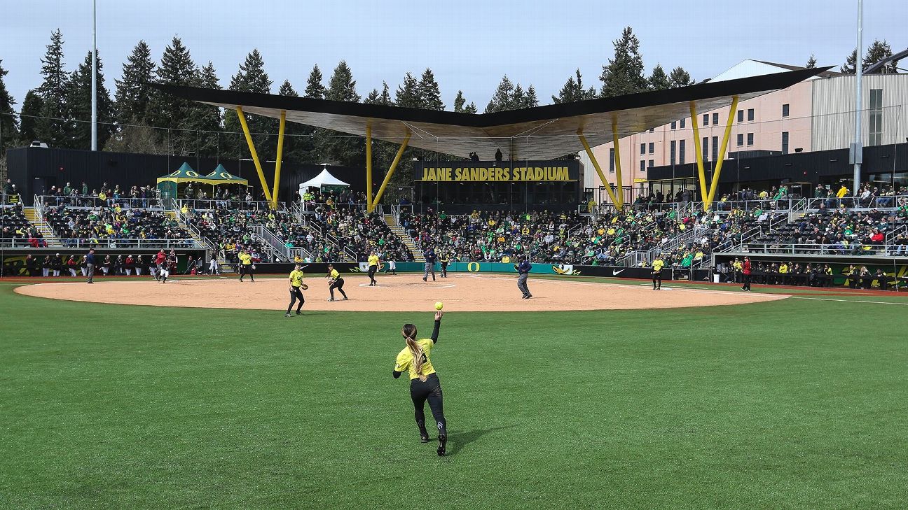 University of Oregon Jane Sanders Softball Stadium