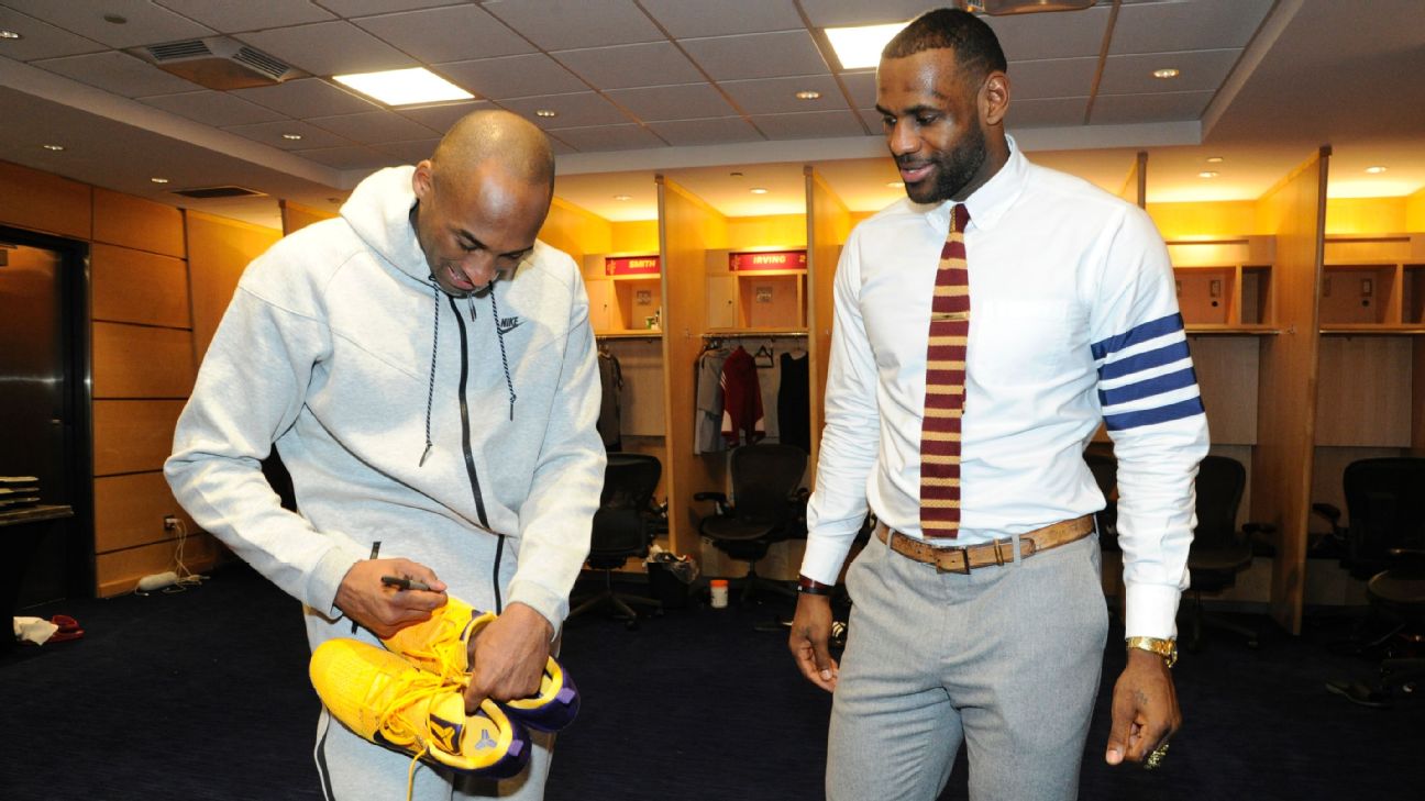 Kobe and cheap lebron shoes