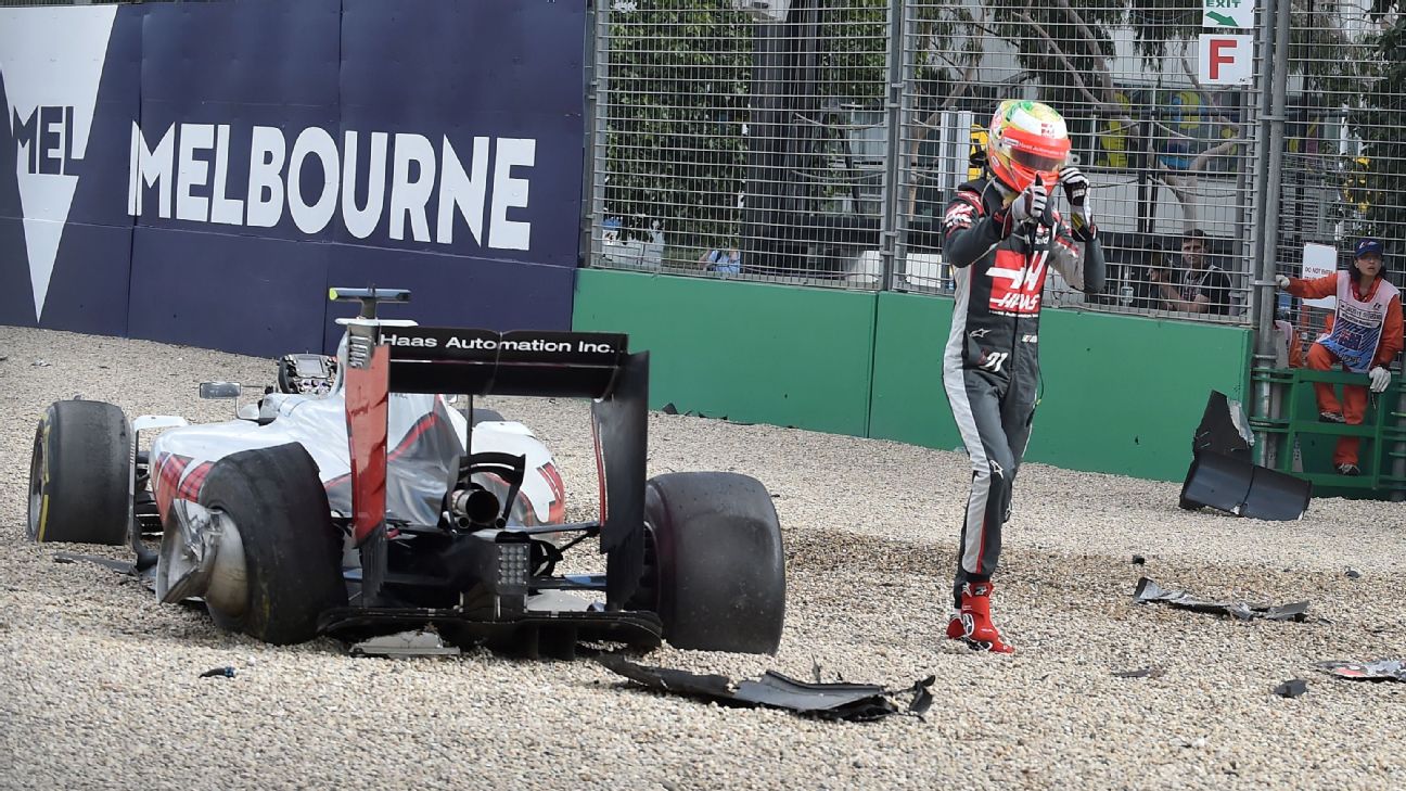 Crane damage forces chassis switch for Esteban Gutierrez - ESPN