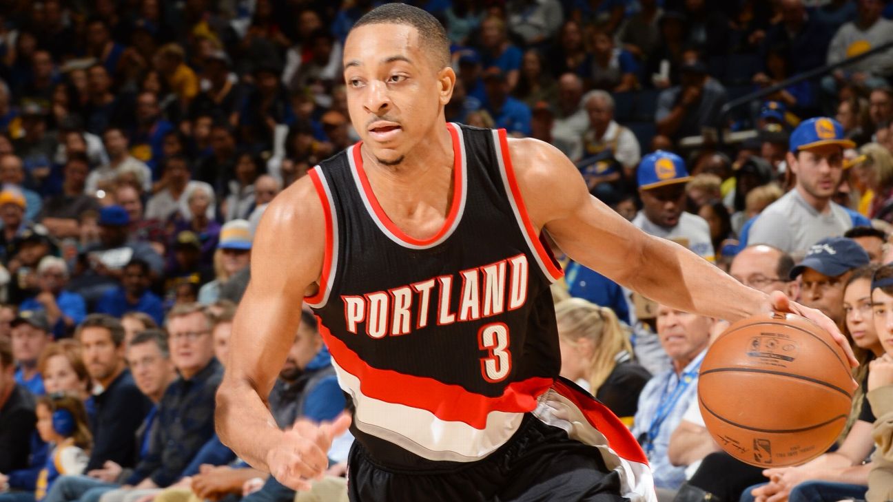 C.J. McCollum, who just signed $106 million contract extension