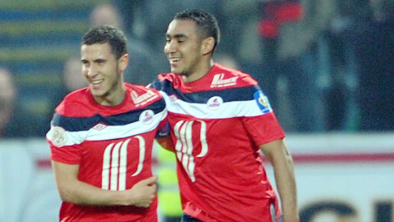 Eden Hazard influenced West Ham's Dimitri Payet at Lille