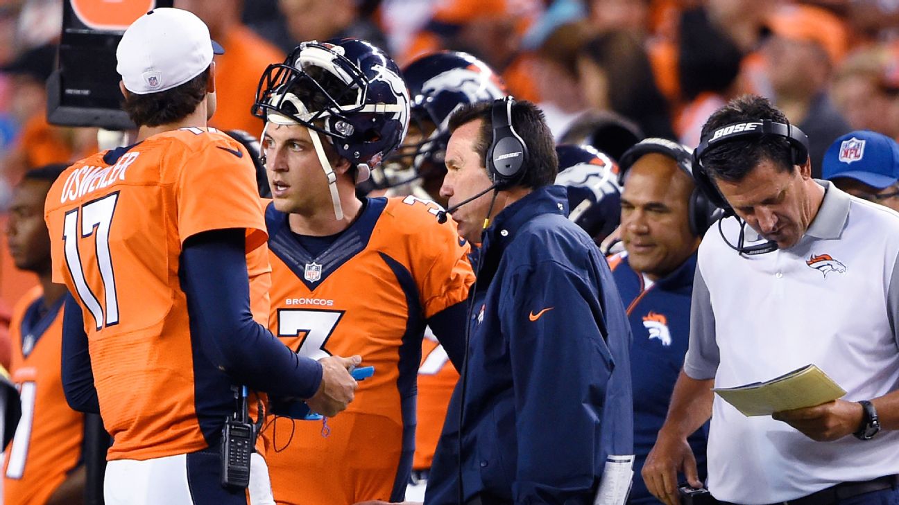 Denver Broncos cut quarterback Mark Sanchez - ESPN