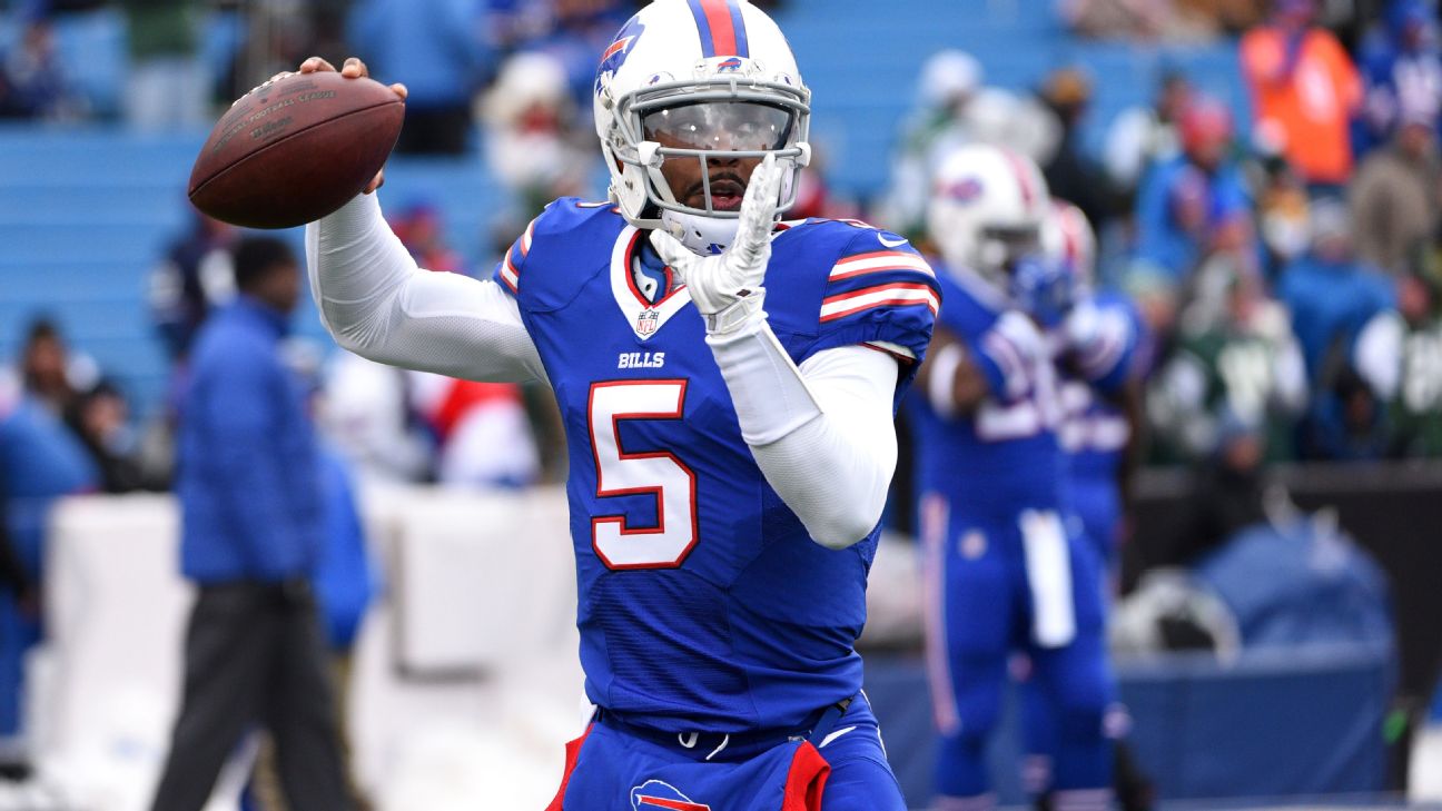 Backup Thad Lewis -- not EJ Manuel -- will start Sunday against Pats