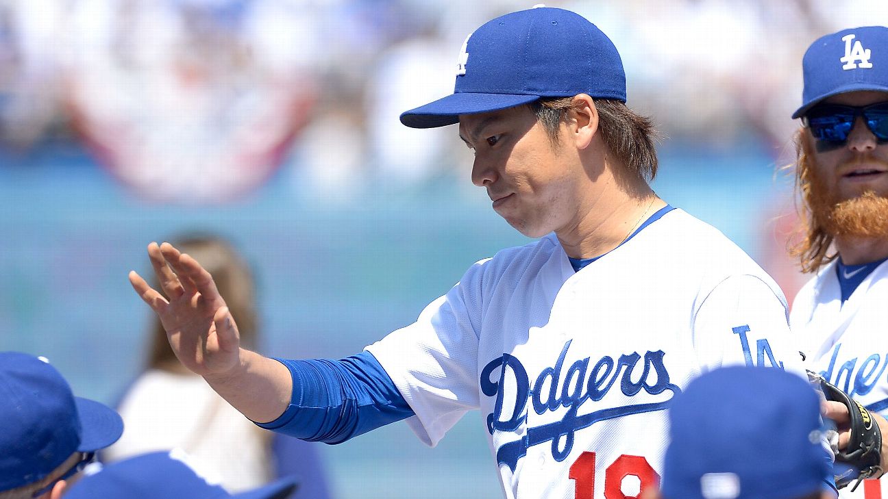 Kenta Maeda a go for Los Angeles Dodgers, even after leg injury - ESPN -  Los Angeles - Dodgers Report- ESPN