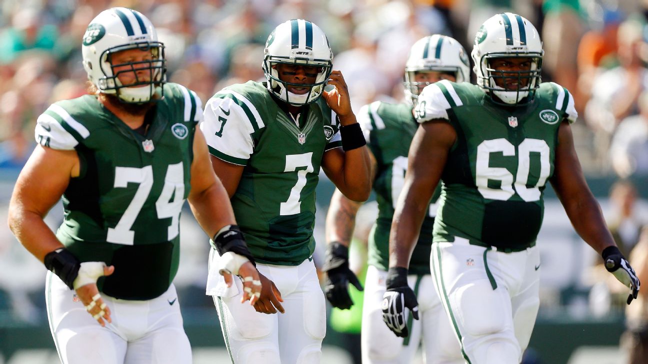 Nick Mangold says goodbye to best friend D'Brickashaw Ferguson