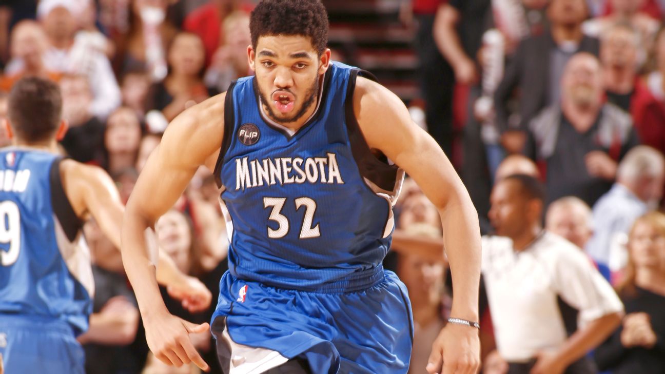Karl-Anthony Towns, Minnesota Timberwolves rookie, strives to reach goals -  Newsday
