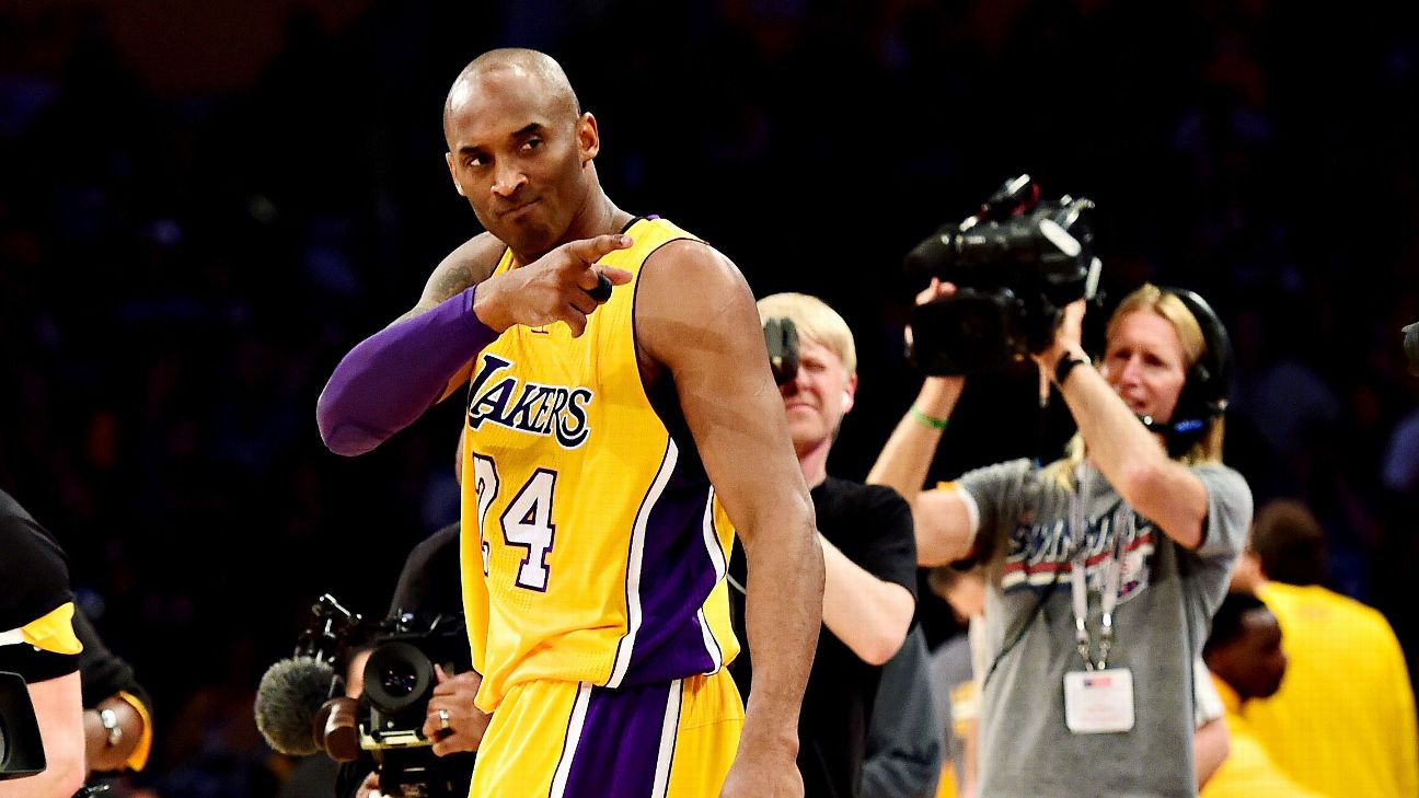 Kobe Bryant lights up for 60 in finale as Lakers beat Jazz - Los Angeles  Lakers Blog- ESPN