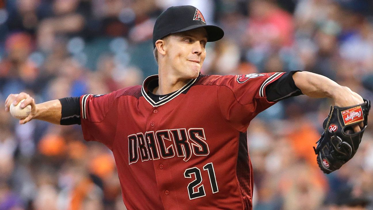 Diamondbacks' Zack Greinke OK for next start after MRI is clear